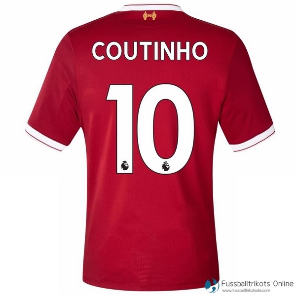 Liverpool Trikot Heim Coutinho 2017-18 Fussballtrikots Günstig